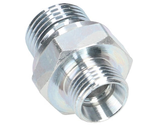 Złącze hydrauliczne proste BB (przyłączka) M18x1.5 (12L) x 1/2" BSP z uszczelnieniem XGE12LR-1/2"ED (G1/2X18) Waryński