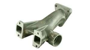 Kolektor wydechowy silnik 4-cylindry bez Turbo, tłumik mocowany z boku 84005501