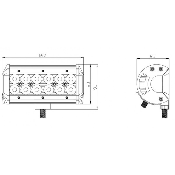 reflektor roboczy, lampa robocza LED 36W