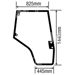 szyba MF serie 5400 - drzwi prawe (1577) 4272771M1