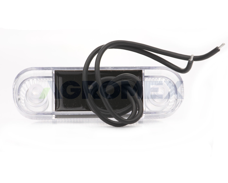 Lampa pozycyjna boczna LED 12 V - 24 V pomarańczowa