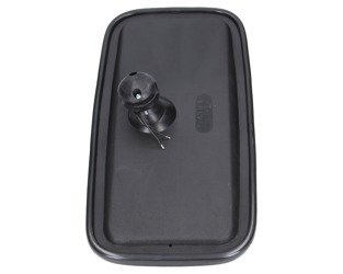 lusterko podgrzewane do ciągnika, koparki, ładowarki 375x183mm, uchwyt 15-28mm