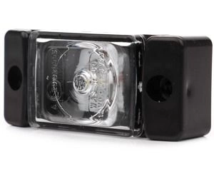 Lampa obrysowa LED 12 V - 24 V przednia biała