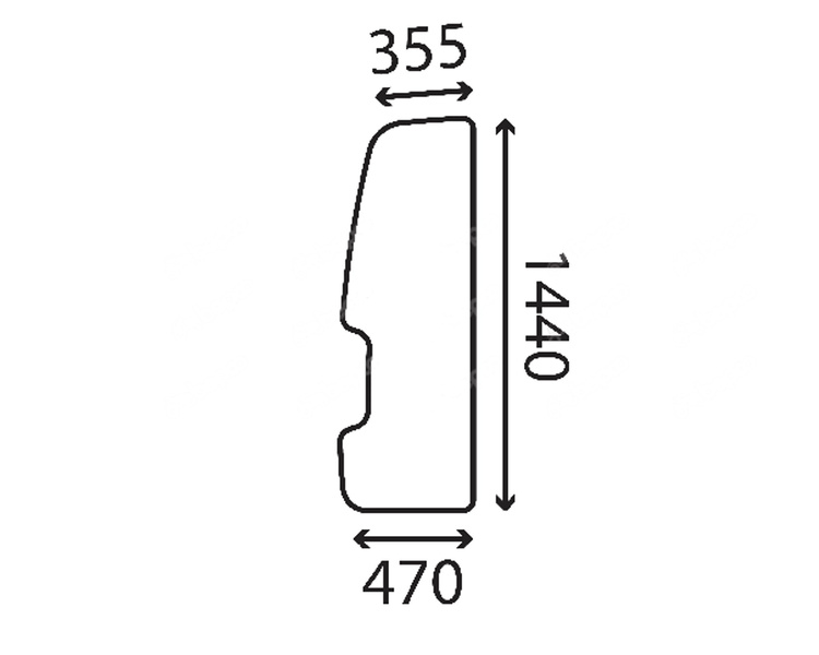 szyba Wacker Neuson - drzwi 1000136293