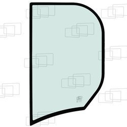 szyba Bobcat, Doosan, Yanmar - boczna lewa 7005762, K1026105A