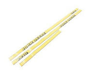 naklejka, logo na maskę John Deere 6910 L113616, L113617