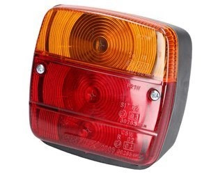 lampa tylna prawa ciągnik Renault 110x100mm 6005700411