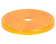 odblask pomarańczowy okrągły przykręcany 60mm