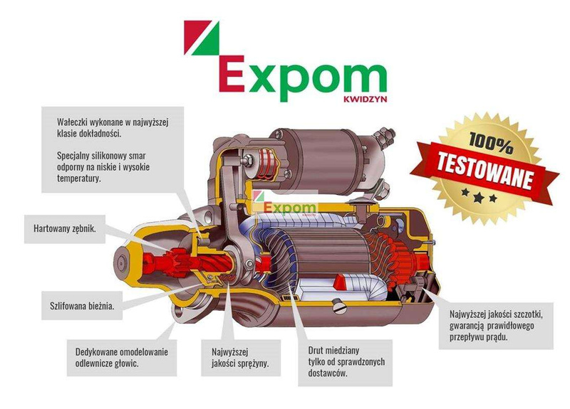 Rozrusznik typ Iskra AZE4230 EXPOM eu