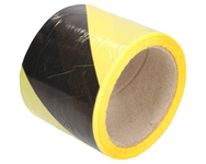 Taśma ostrzegawcza żółto-czarna 100 mb
