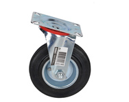 Koło obrotowe 125mm 100kg metalowo gumowe do wózków