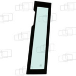 Szyba Komatsu - boczna lewa 260 x 940 mm