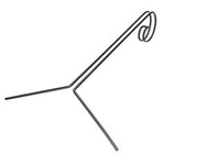 Palec zagarniający siewnika Famarol S025 3025140021