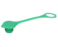 Zaślepka do gniazda szybkozłączy EURO DN12-BG3 zielona