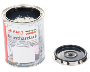 lakier, farba Komatsu niebieski 1l Wilckens Granit