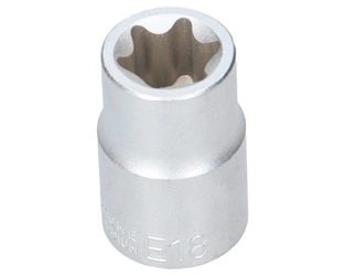 Klucz nasadkowy nasadka 1/2 TORX E18 MJW