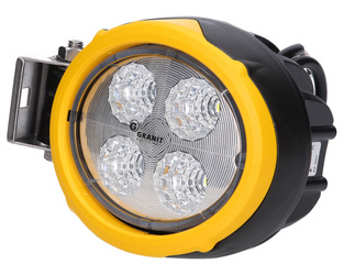 reflektor roboczy LED boczny światło rozproszone 1200lm MOCNY! żółta ramka