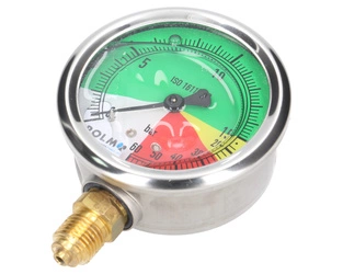 Manometr opryskiwacza 15/60 bar M63 G1/4 glicerynowy, kwasoodporny POLMO