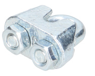 Zacisk kabłąkowy do liny 3mm atestowany