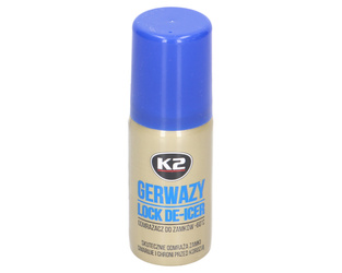 odmrażacz do zamków w drzwiach samochodów, ciągników, koparek 50 ml K2 K656