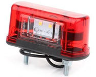 Lampa oświetlenia tablicy rejestracyjnej LED 12V-24V