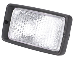 lampa przednia robocza bez żarówki JCB 3CX 12V 700/31800