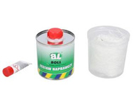 Żywica poliestrowa z matą szklaną i utwardzaczem zestaw naprawczy BOLL 250g