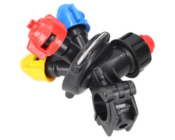 Głowica z mocowaniem na rurę o śr.Ø 22, opryskiwacz polowy