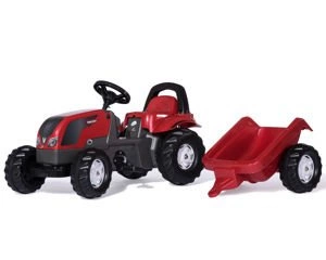 Traktor na pedały Valtra z przyczepą Rolly Toys 012527