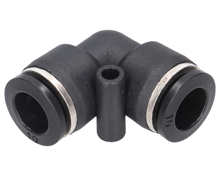 szybkozłącze pneumatyczne kolanko fi 10mm tekalan plastik