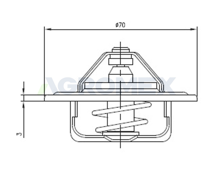 Termostat SW400 Bizon POLMO