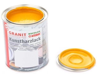 lakier, farba do maszyn RAL 1007 żonkilowy żółty 2,5l Wilckens Granit