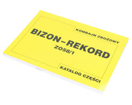 katalog części zamiennych kombajn zbożowy Bizon Rekord Z058/1