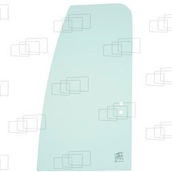 szyba Kobelco, New Holland - drzwi tylna górna lewa przesuwana YN02C02036P1, 87333369, 72210402, YN02C02039P1, 77273934 (4286)