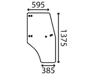 szyba do ciągnika John Deere - drzwi prawe ER047755 (2768)