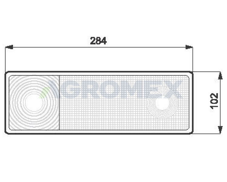 Lampa tylna lewa 12V- 24V WE549L