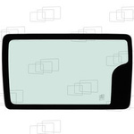 szyba Case, Hyundai - tylna 71M9-03021