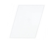 szyba do ciągnika MF kabina Ciechocin - drzwi górna (lewa, prawa) (374)