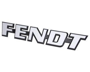 Emblemat, znak na przedni gril ciągnika Fendt 931502021530