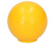 gałka dźwigni fi 40mm, M8 żółta