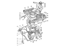 stacyjka MTZ metalowa NOWY TYP WK-353 ORYGINAŁ 12023704-03.01