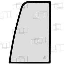 szyba Fiat Hitachi, Hitachi - drzwi górna H2602466 (4446)