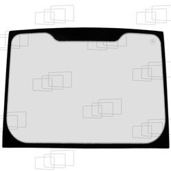 szyba Furukawa, Hitachi - tylna S251318958 (4058)