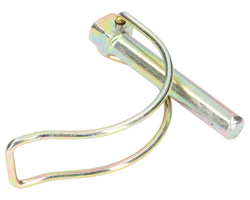 Zawleczka zatyczka rurkowa rolnicza TUZ ocynk 10×60 mm