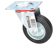 Koło obrotowe 100mm 70kg metalowo gumowe do wózków