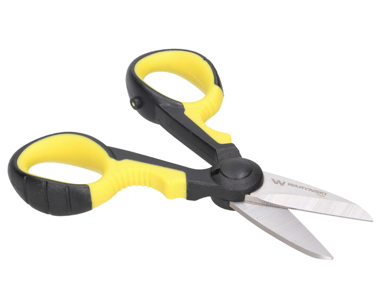 Nożyczki monterskie 145 mm ostrza proste wzmocnione Waryński