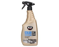 Płyn do czyszczenia plastików , gumy, linoleum K2 Oskar 750ml