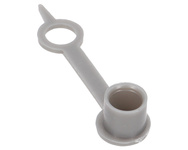 Osłonka smarowniczki M6 kolor szary TEGER