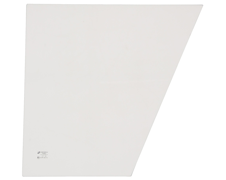 szyba do ciągnika C-360 kabina Szyszka Sapieżyn - drzwi dół ver.II (lewa, prawa) (801A)