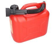 Kanister plastikowy czerwony do paliwa 5l